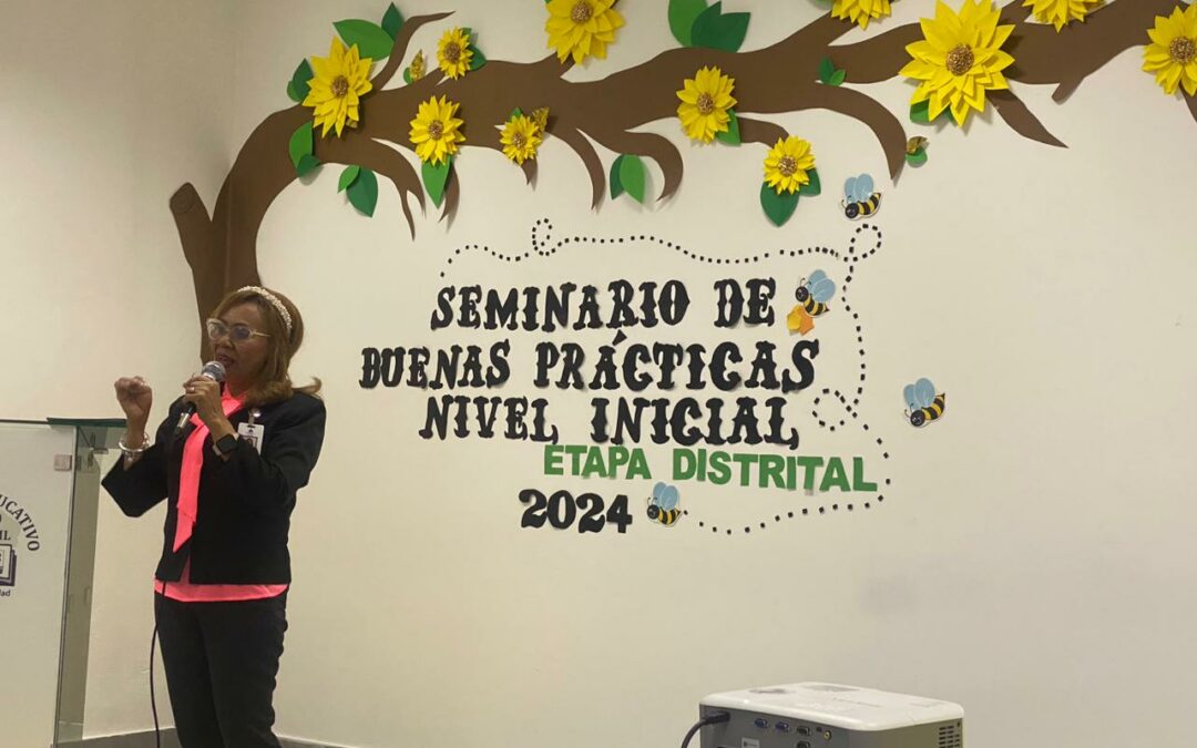 Distrito Educativo 08-09 Impulsa la Excelencia Pedagógica con Seminario de Buenas Prácticas en el Nivel Inicial